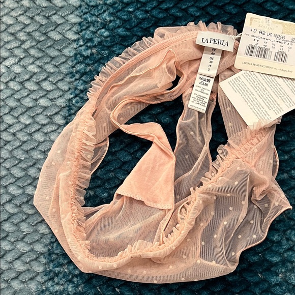 La Perla Sheer pink polka dot panties - Picture 6 of 6